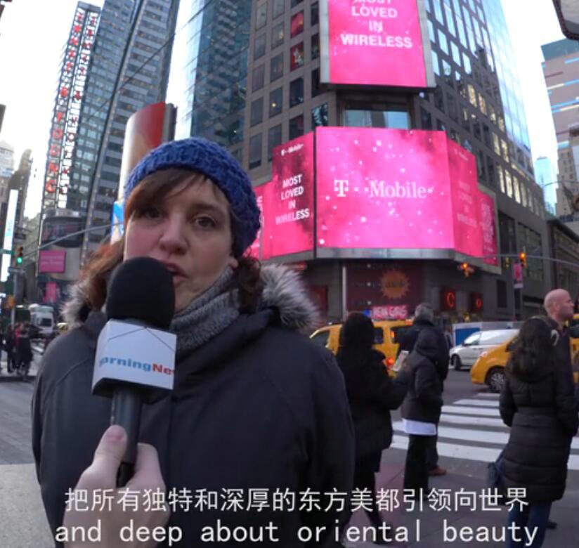 纽约时代广场街头采访服务介绍